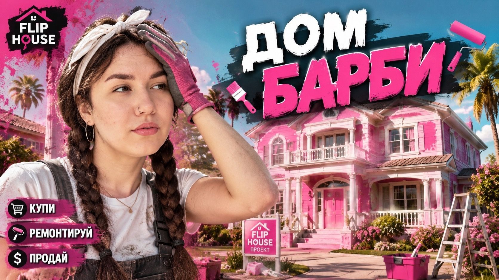 ДОМ БАРБИ!