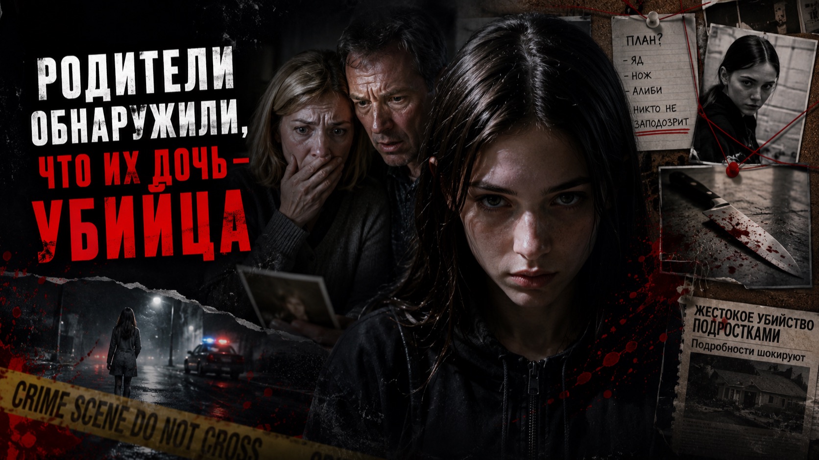 Родители обнаружили, что их дочь — массовый убийца