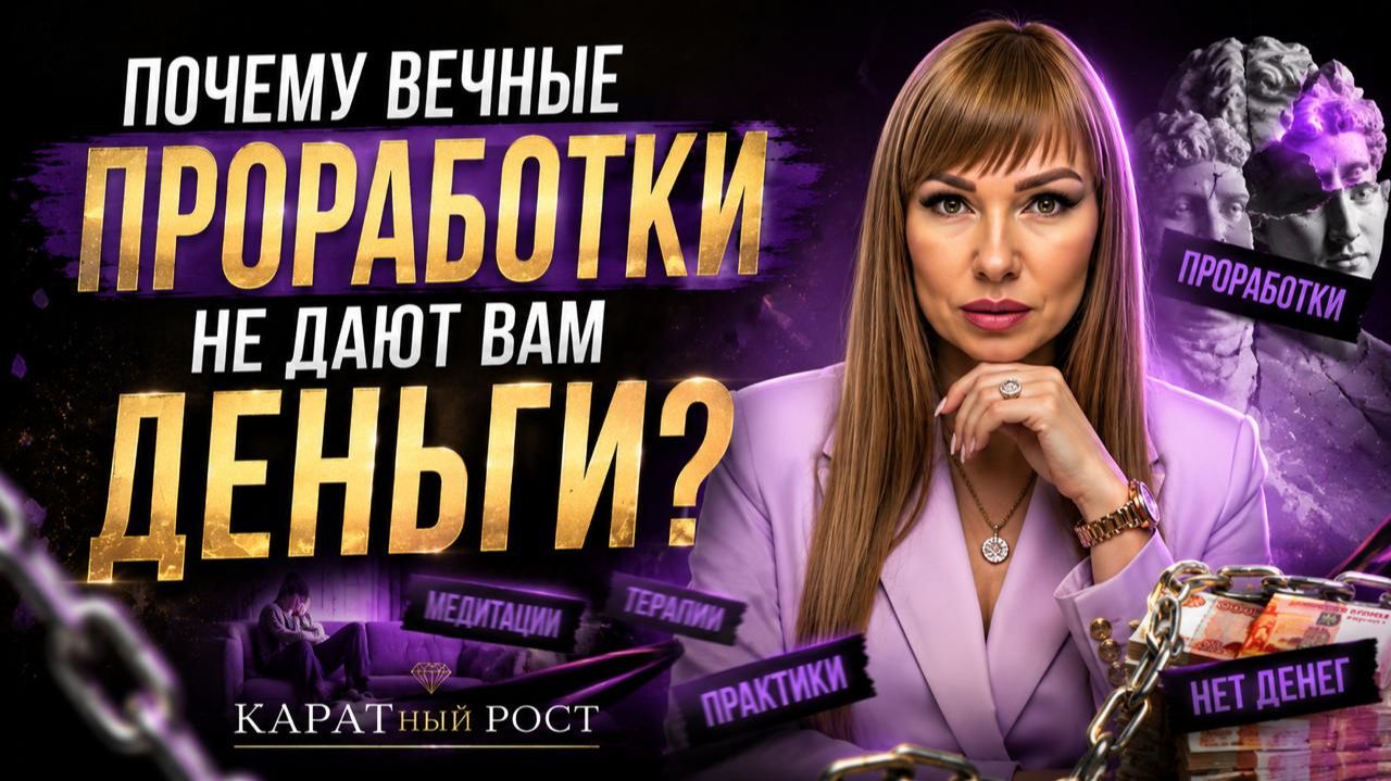 Почему вечные ПРОРАБОТКИ не дают вам деньги? КАРАТный РОСТ