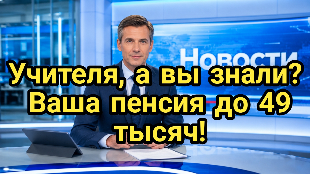 Максимальная пенсия учителей в 2026 году