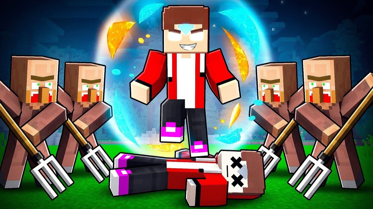 Джей Джей стал АВАТАРОМ - Майзен Анимация Minecraft