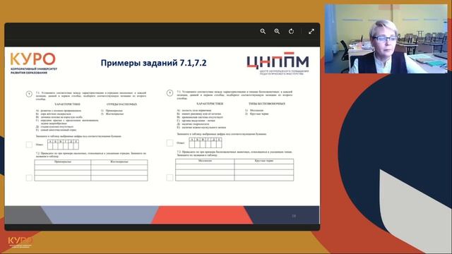 Методические приемы формирования  умения описывать строение и  жизнедеятельность животного организма