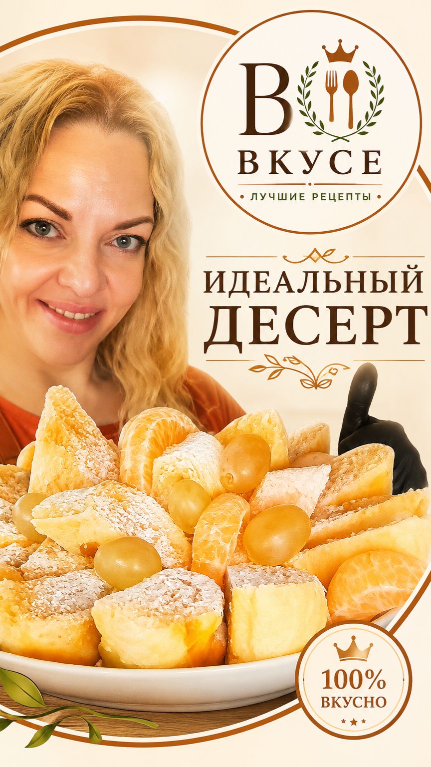 ЭТОТ🥐 десерт из слоеного теста покорил всех!😋