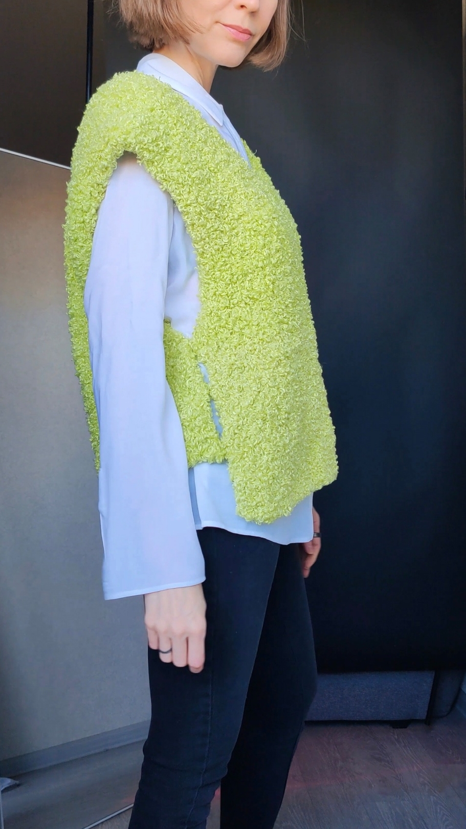 Не жилетка а #НАСТРОЕНИЕ Ч.2 # вязание #дизайнерскаяодежда #knitting #knittingdesign #жилетка #love