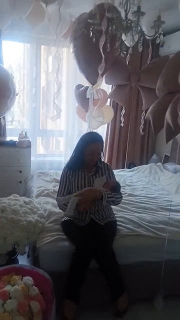 Встречаем внученьку!)