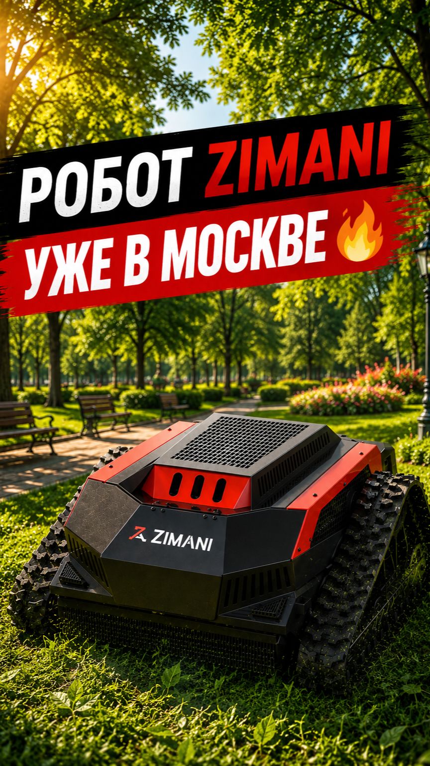 Робот ZimAni уже в Москве 🔥