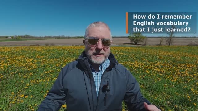 How To Remember New English Vocabulary