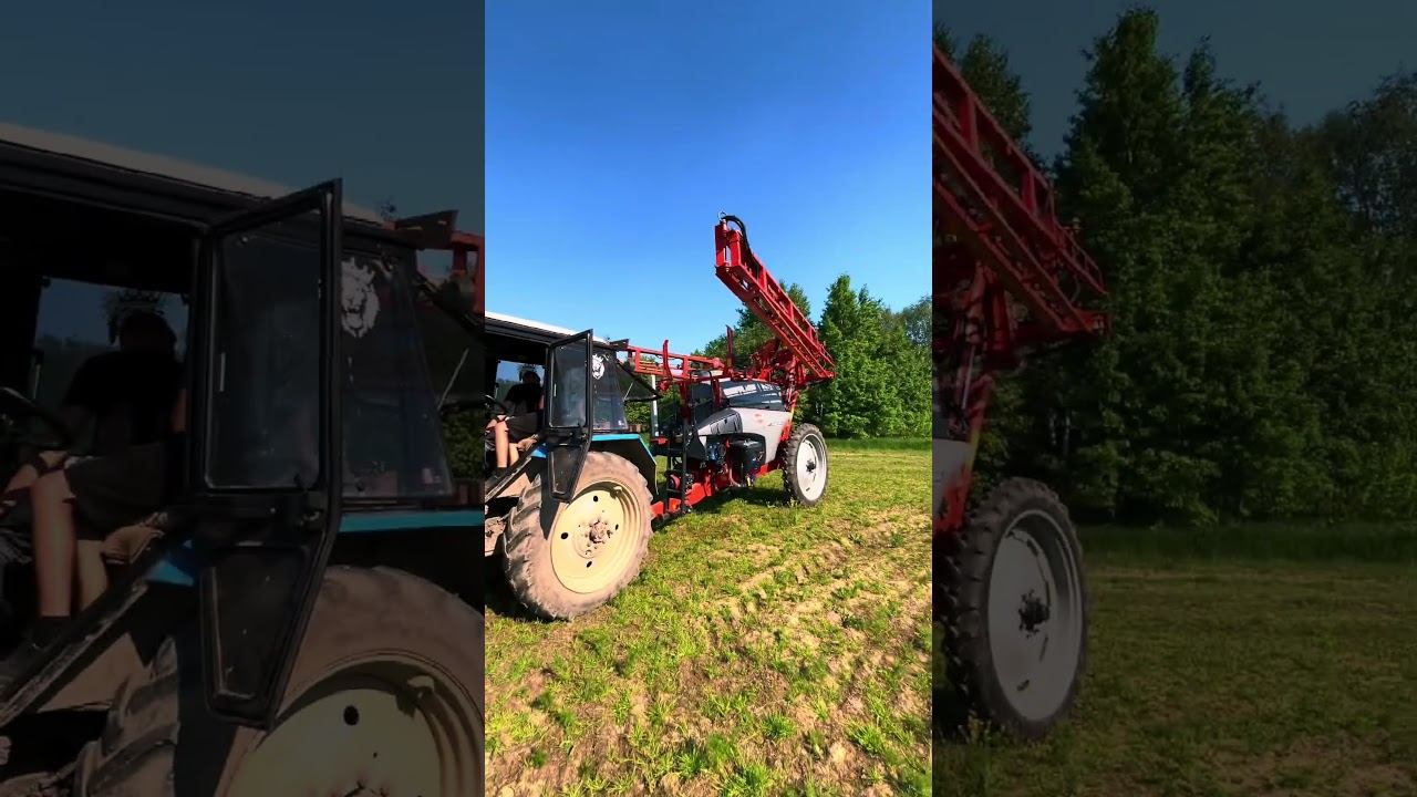 Защита урожая, продолжаем! Прицепной опрыскиватель LEXIS 3000#kuhn #agriculture
