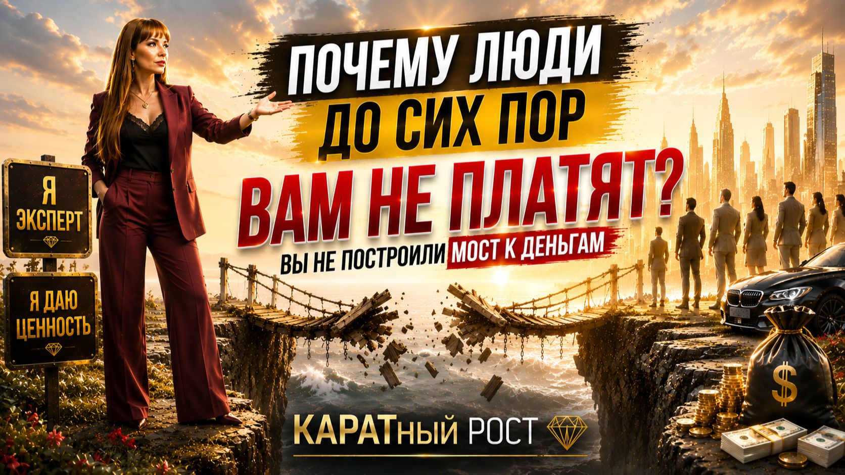 Почему люди до сих пор вам не платят? КАРАТный РОСТ