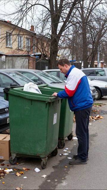 Безысходность: жизнь на помойке #жизнь #борьба #безнадежность