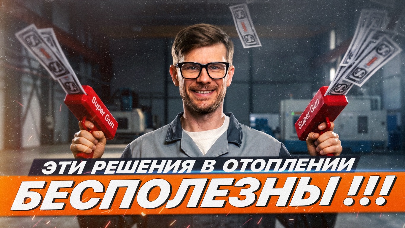 САМЫЕ БЕСПОЛЕЗНЫЕ РЕШЕНИЯ В ОТОПЛЕНИИ