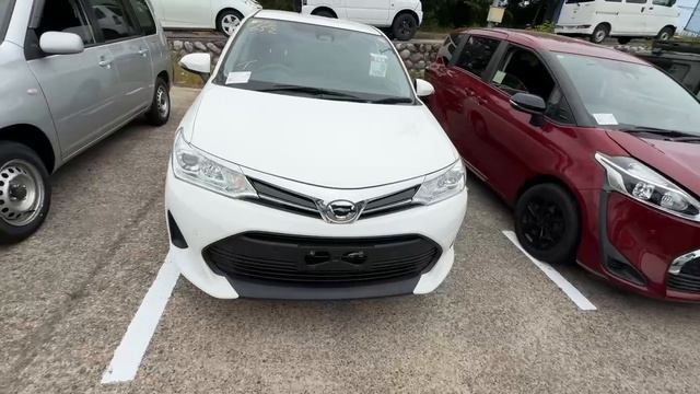 Toyota Corolla Fielder прибыл на ярд в Японии 🇯🇵 и ожидает отправки во Владивосток 🚢
