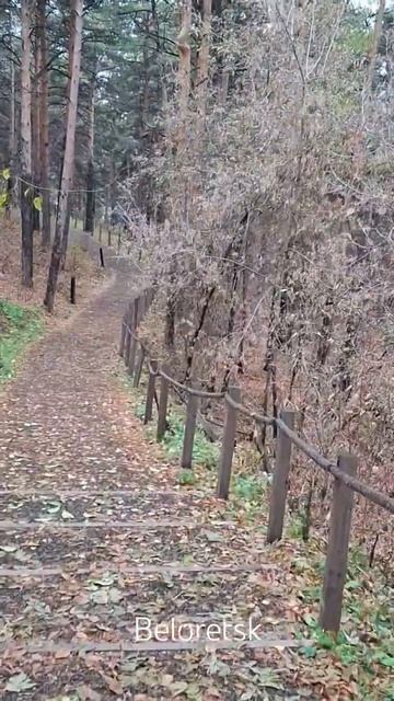 Та же аллея, другое настроение_продолжаем гулять по парку Белорецка