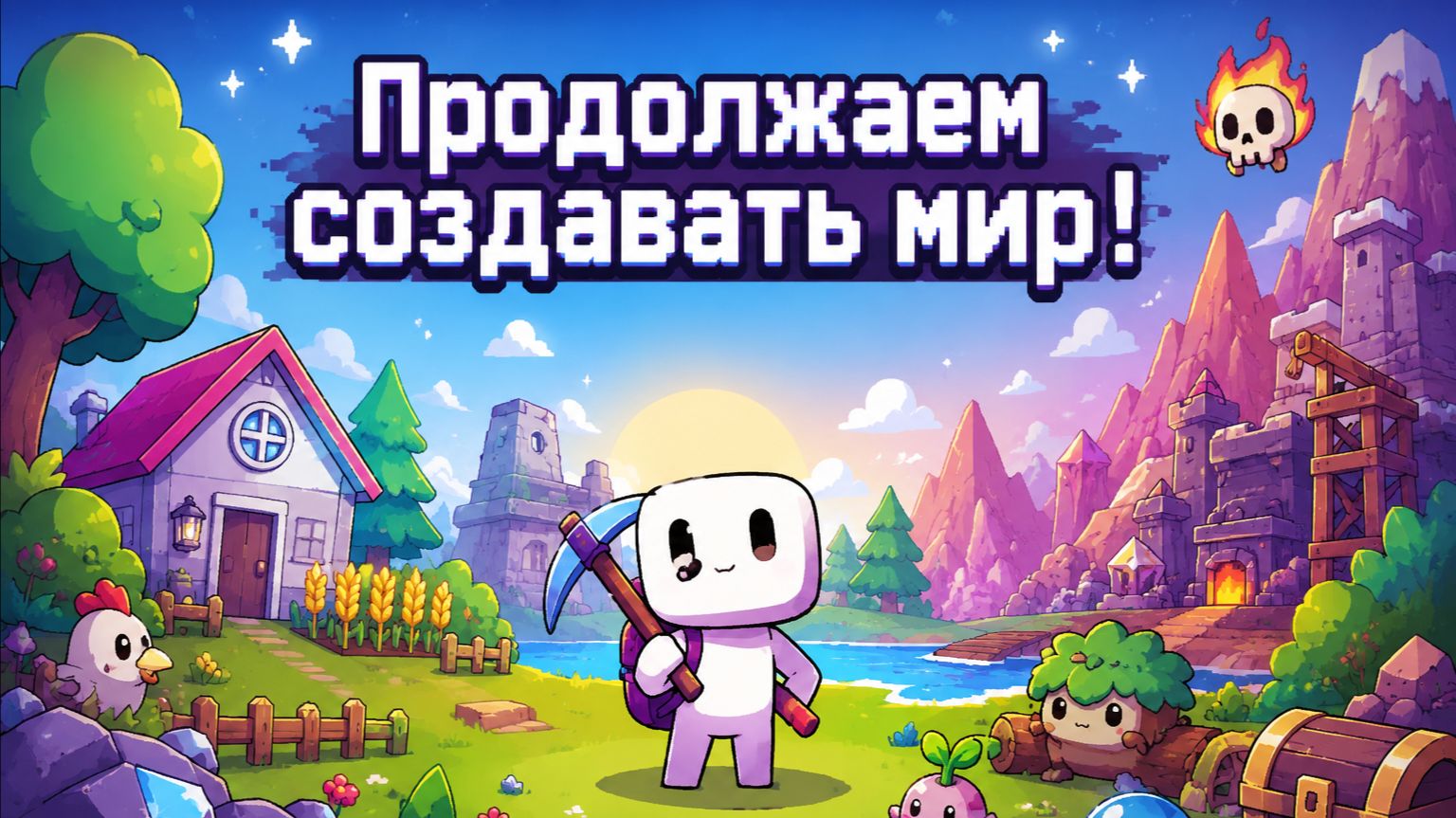 Продолжаем создавать мир!