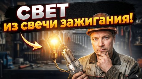 Как добыть электричество из свечей зажигания в домашних условиях