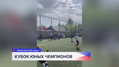 Семь команд боролись за звание лучших на турнире «Кубок Юных Чемпионов»