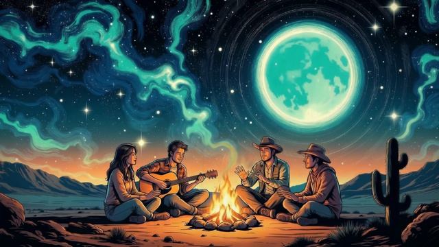 1970s Psychedelic Rock  Hypnotic Fuzz  Cosmic Campfire Vibes