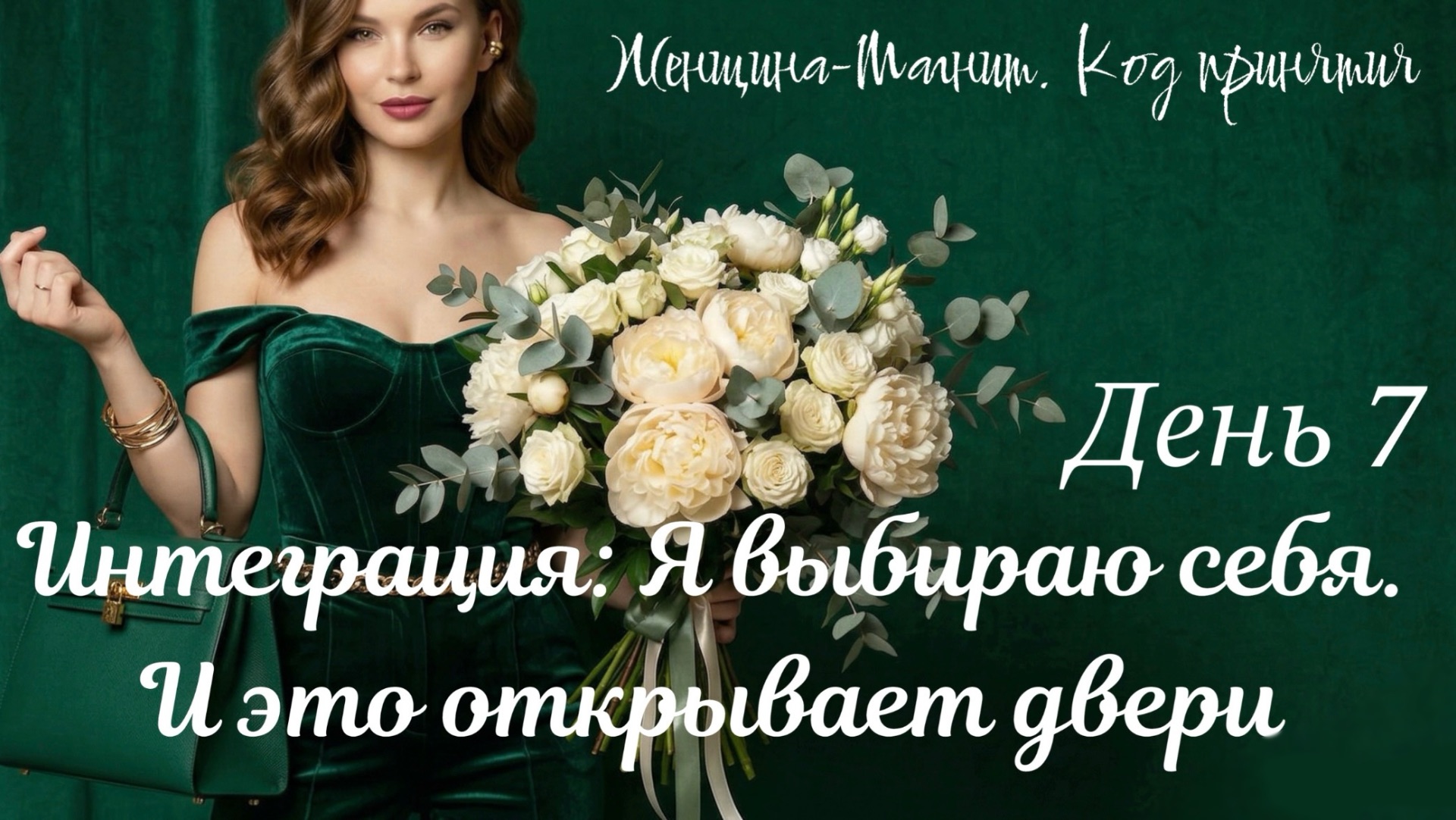 Медитация на выбор себя: как закрепить состояние ценности? Телесная практика «Я Женщина-Магнит» 🧲