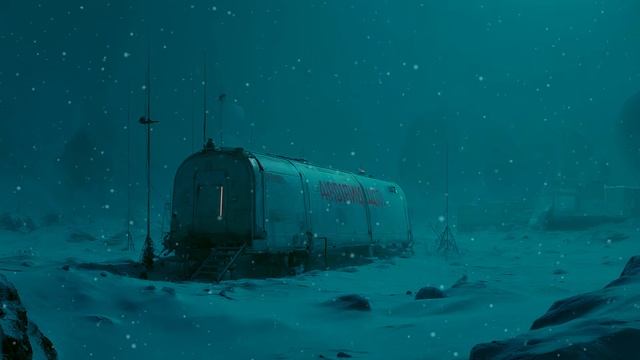 Dystopian Ambient Soundscape ☢️ Arctic Air Raid Warning Station #1