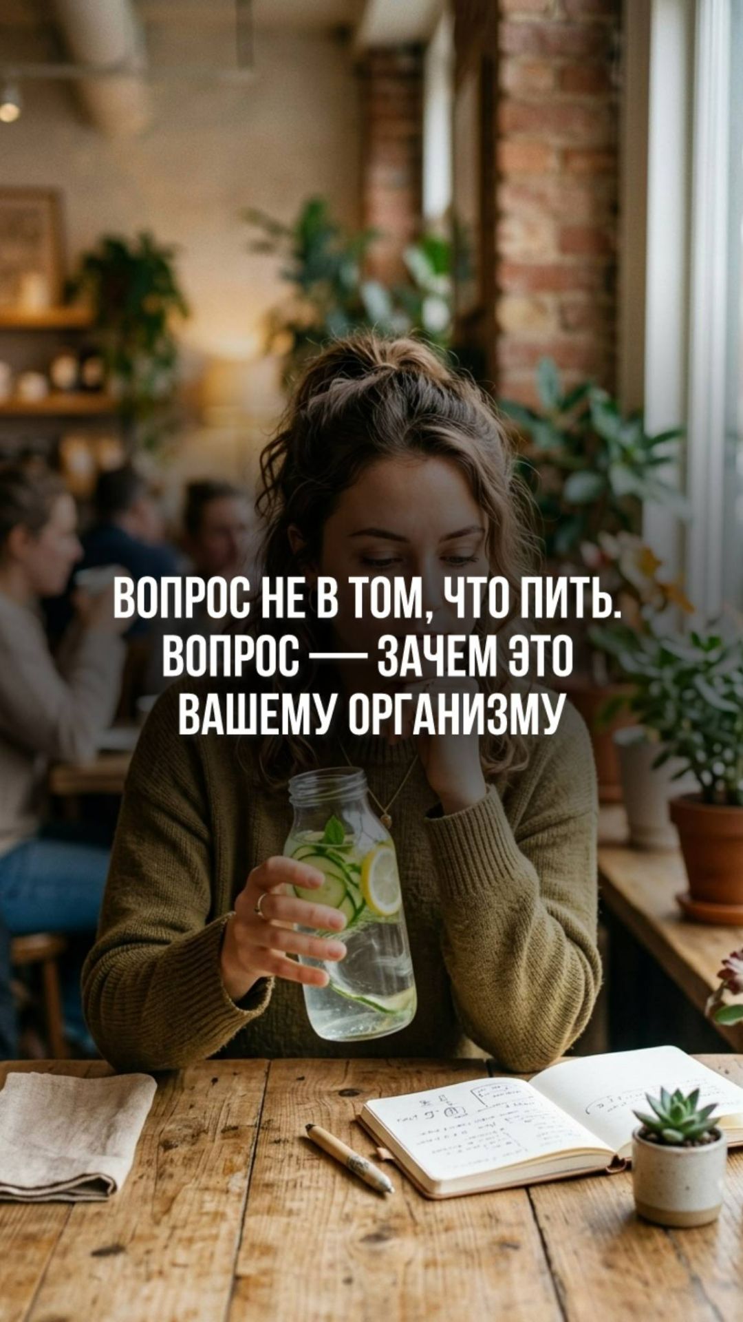 Вопрос не в том, что пить. Вопрос — зачем это вашему организму Др.Ульвия Голденбрук #гидролатывнутрь