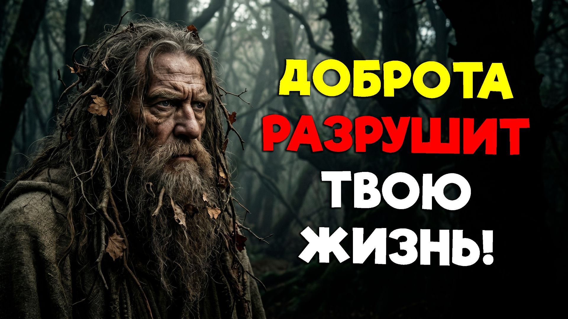 ТВОЯ ДОБРОТА РАЗРУШАЕТ ТВОЮ ЖИЗНЬ — ВОТ ПОЧЕМУ!