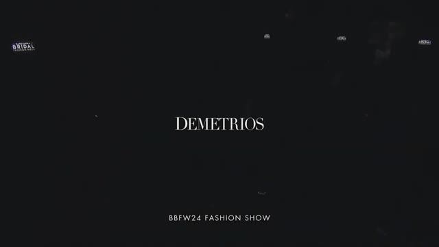Показ свадебной коллекции Demetrios осень-зима 2024-2025