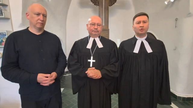 Поздравление пасторской троицы на Пятидесятницу 2026 года