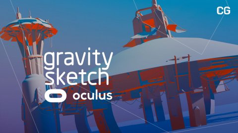 VR Gravity Sketch for Concept Art #vr #speedpaint