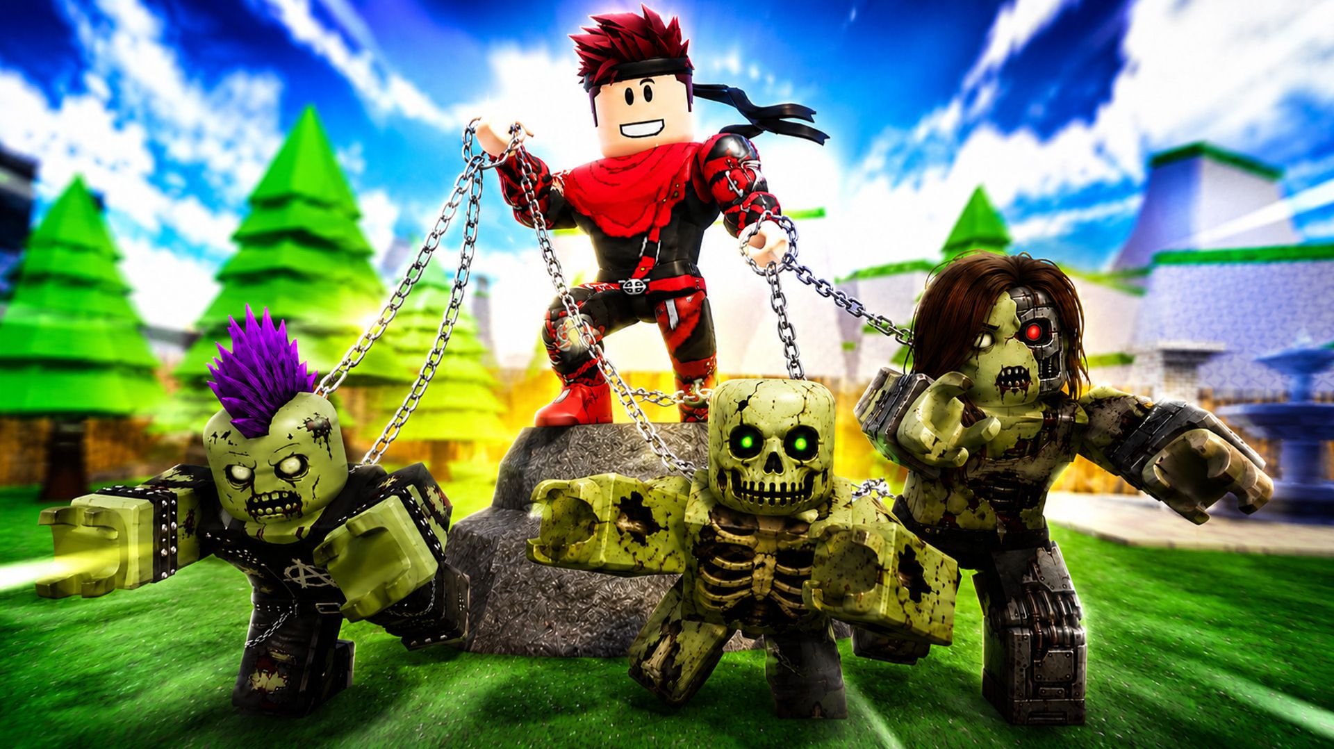 СТАЛ ПОВЕЛИТЕЛЕМ ЗОМБИ В Zombie Army RNG РОБЛОКС !