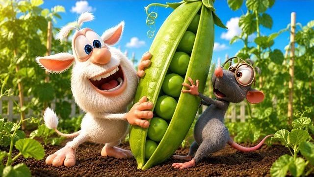 Буба - Маленькие садовники 🍅🫛 Мультфильм для детей