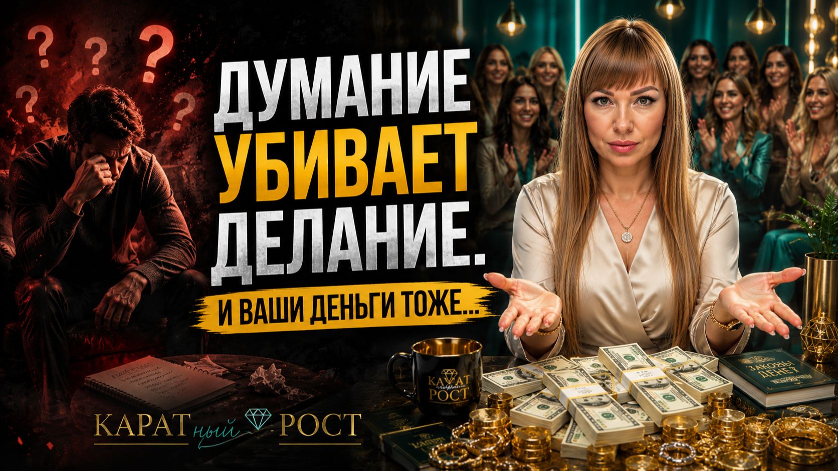 Думание убивает делание. И ваши деньги тоже… | КАРАТный РОСТ