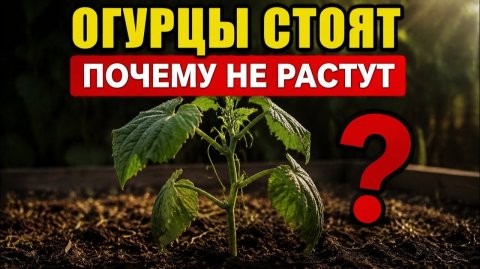 Огурцы не растут после посадки Не делайте эти ошибки!