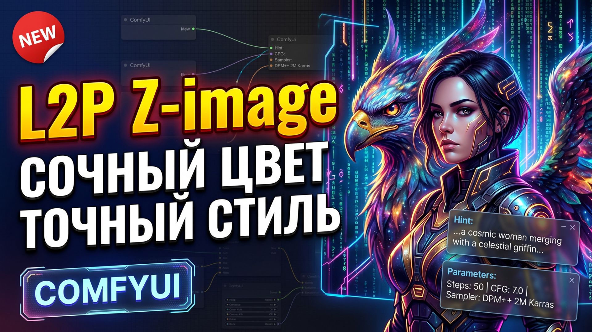 Новая L2P Z-Image модель с честными стилями и цветами