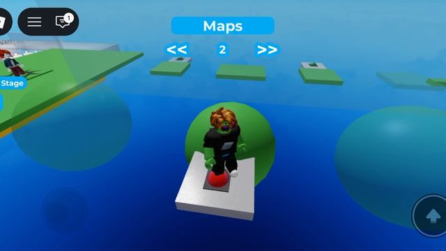 играю с мамой в Roblox в игру оби на двоих 1 часть