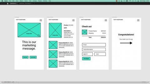 8. Class project 02- Wireframe