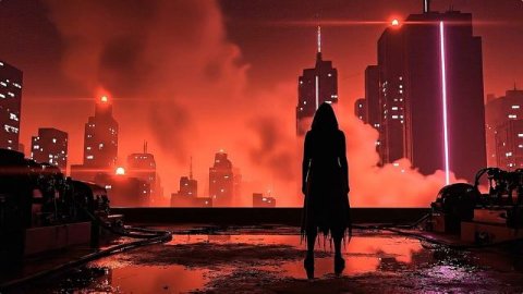 Dark Synthwave Mix Vol.9 🌫️ 1 Hour Sinister Cyberpunk Horror BGM | Neon Horizon