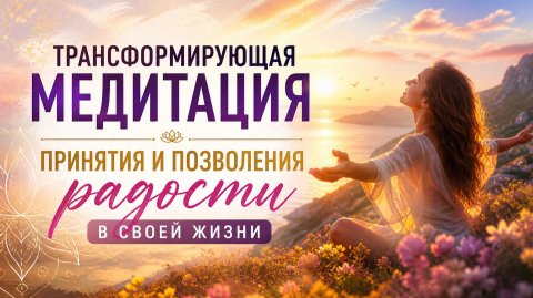 Трансформирующая медитация принятия и позволения радости
