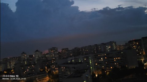 Мощная гроза надвигается⛈️⚡