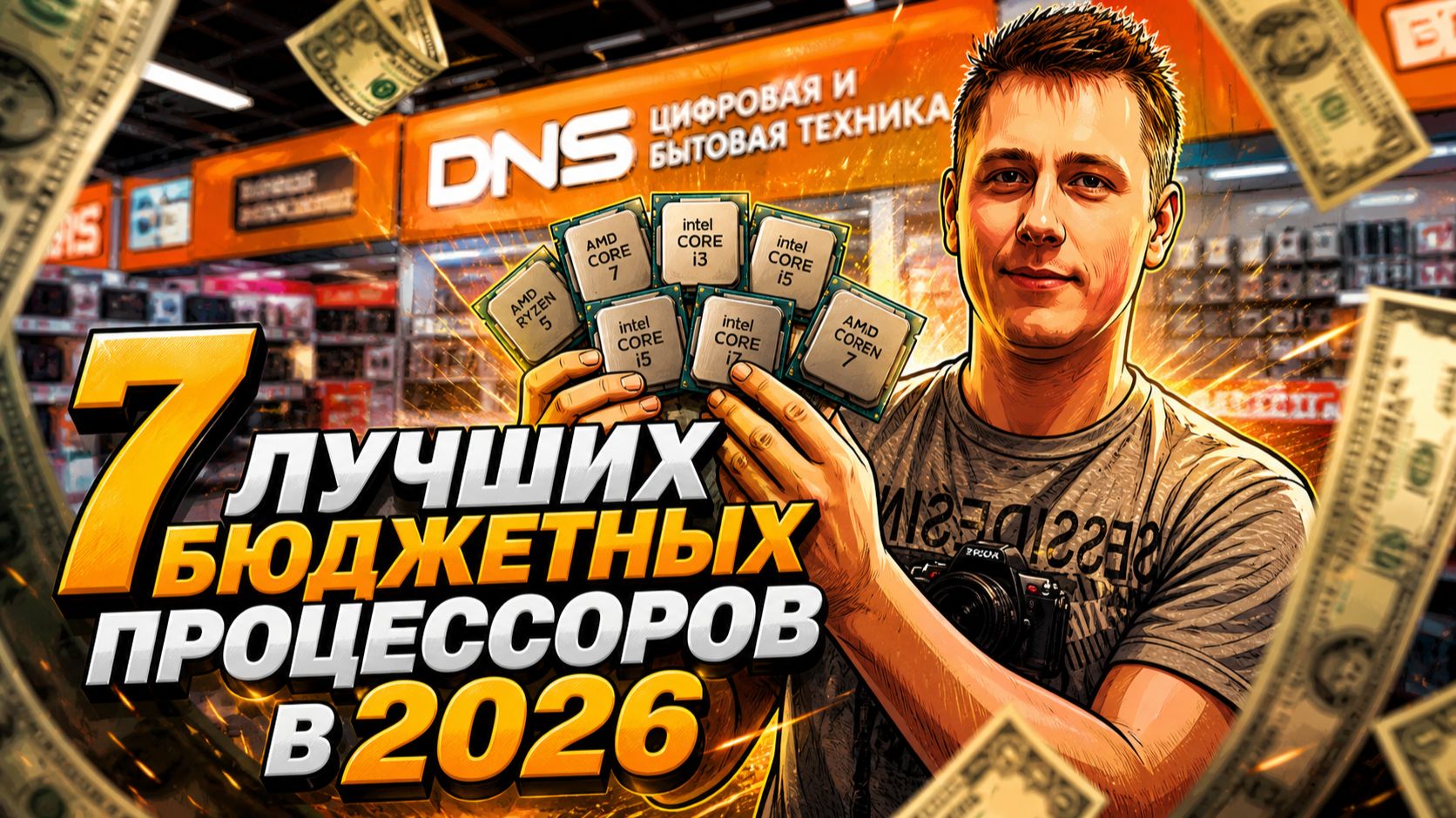 7 лучших процессоров для сборки недорогого игрового ПК в 2026 году