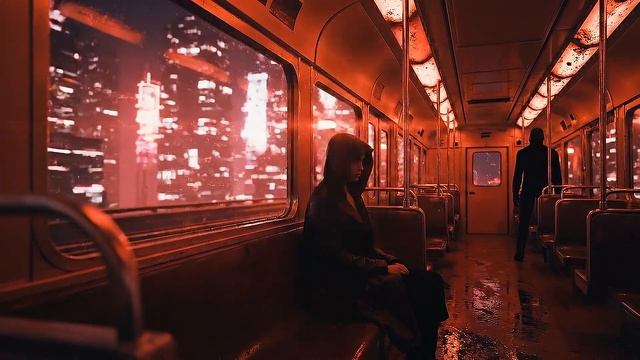 Dark Synthwave Mix Vol.11 🚆 1 Hour Last Train Cyberpunk Horror BGM ｜ Neon Horizon