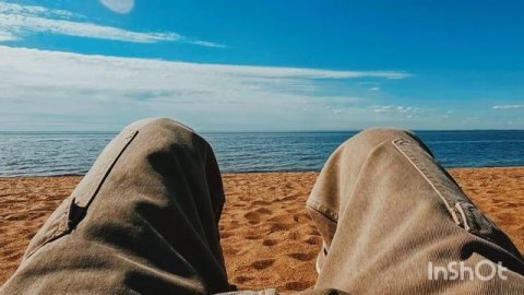 На пляже г. Зеленогорск