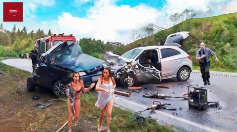 120 УЖАСНЫХ АВАРИЙ ИЗ ЗА ДЕБИЛОВ НА ДОРОГЕ! БОЛЬШАЯ ПОДБОРКА ТРЕША НА ДОРОГАХ