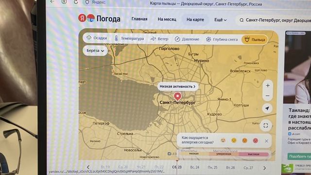Погода в городе Киров