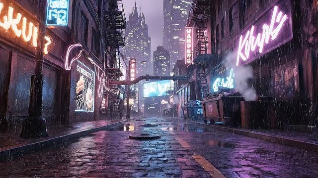 Dark Synthwave Mix 🌑 1 Hour of Dark Cyberpunk Music for Focus & Night Drives ｜ Neon Horizon