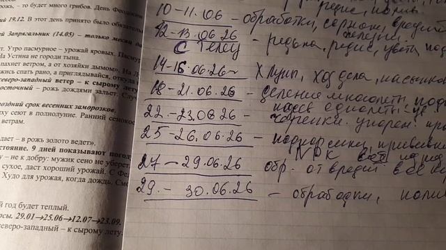 Июнь по календарю