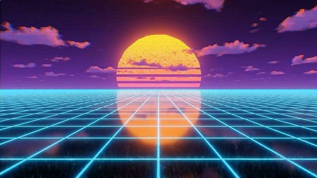 1 Hour Synthwave Mix 🌃 Retro Neon Drive | Chill BGM for Work & Study