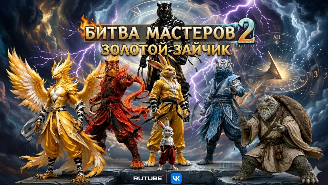 БИТВА МАСТЕРОВ 2 ЗОЛОТОЙ ЗАЙЧИК