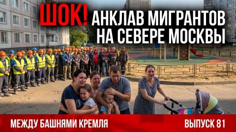 Шок! Анклав мигрантов на севере Москвы / Между башнями Кремля-81