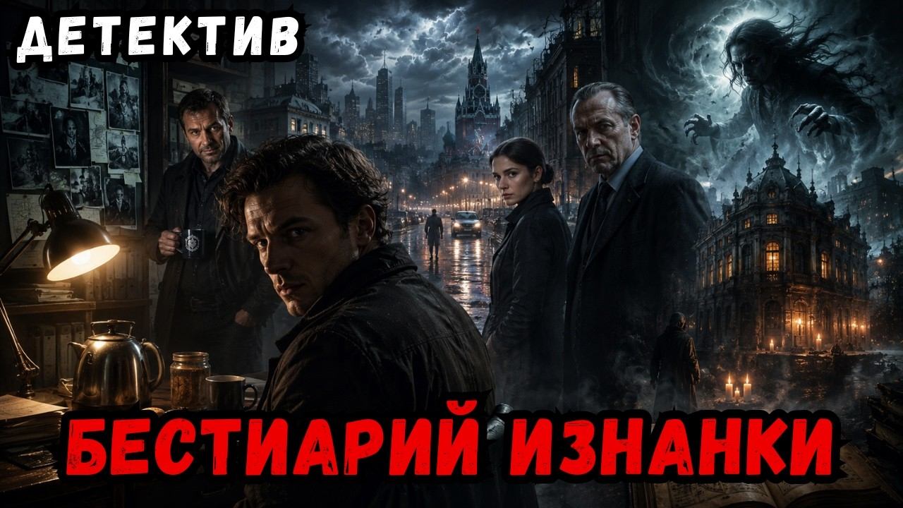 АУДИОКНИГА ПОЛНАЯ: БЕСТИАРИЙ ИЗНАНКИ. МИСТИЧЕСКИЙ ДЕТЕКТИВ