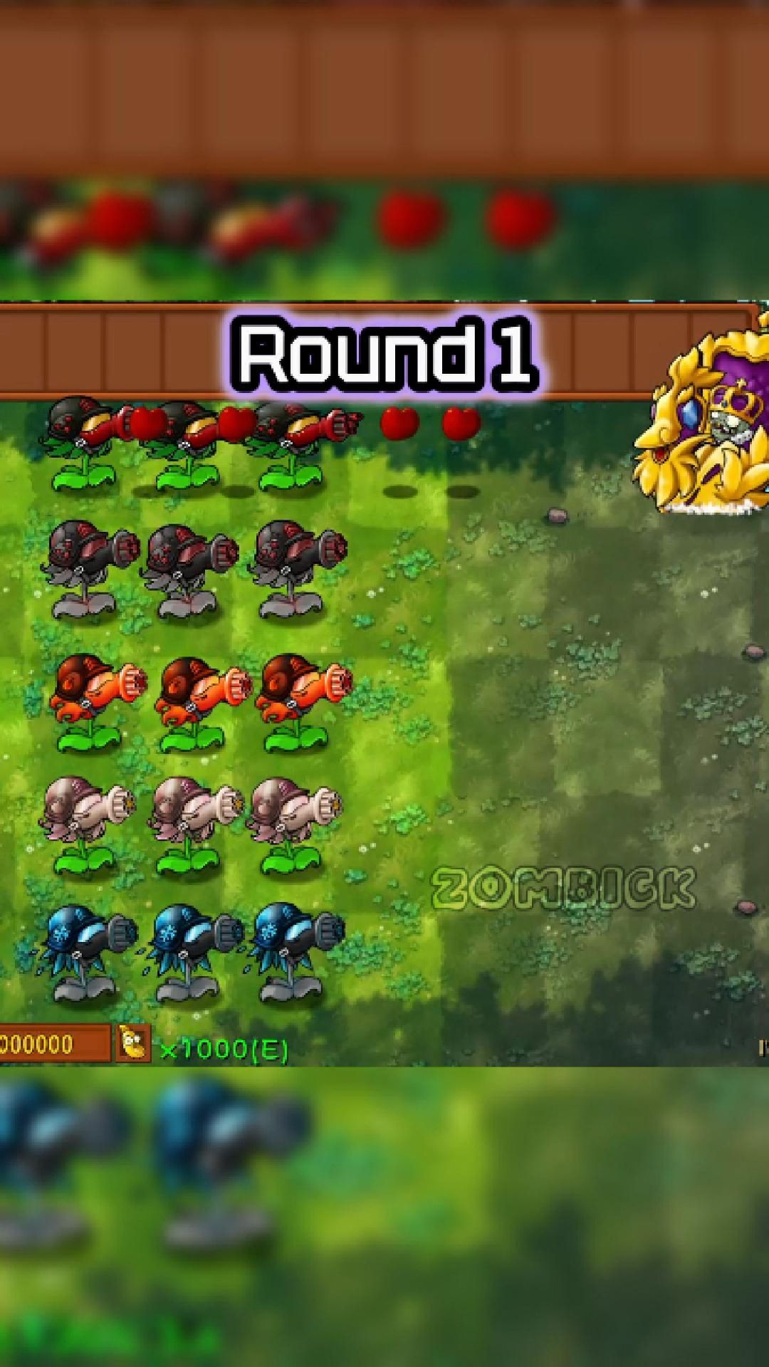 Супер Гибриды против Зомби-Босса в Pvz Fusion моде #fusion #plantsvszombies #pvz #shorts